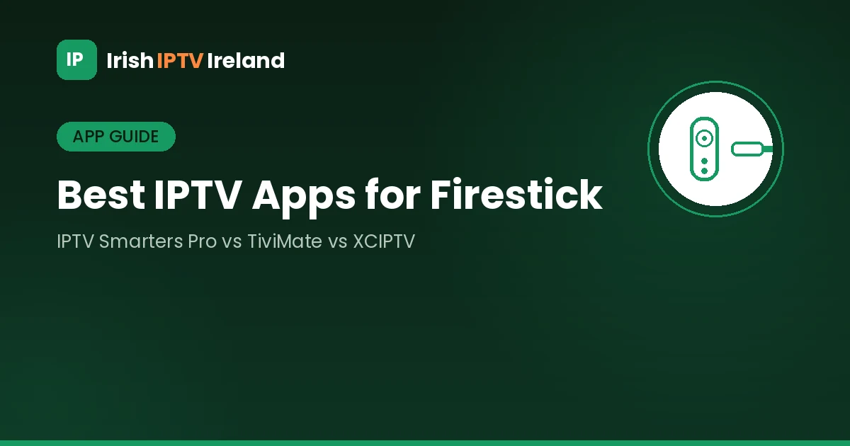 Amazon Firestick remote and dongle icon representing the best IPTV apps for Firestick guide